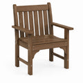 Wooden Outdoor Armchair Brown 65cm x 60cm x 90cm