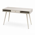 Beige MDF Desk with Drawer 120cm x 60cm x 75cm